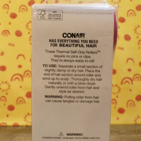 CONAIR Rollers New Smooth & Voluminous Curls 1 Pack of 12 Assorted Sizes - Picture 6 of 6